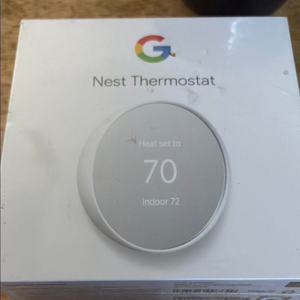 Google Nest Thermostat - Snow